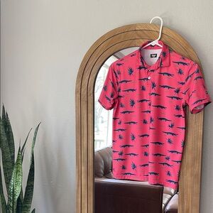 Waggle Boys Youth Golf Polo